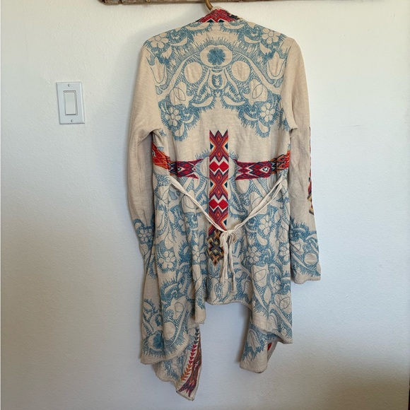 Biya by Johnny Was Embroidered Duster - Picture 2 of 8